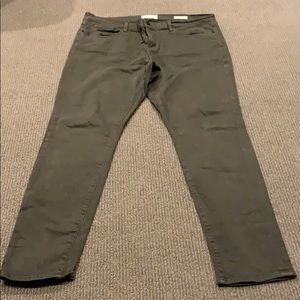 Frame denim green jeans